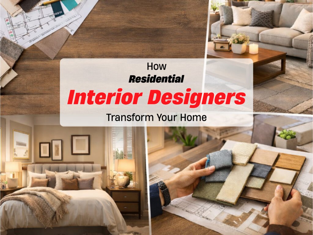 How Residential Interior Designers Transform Your Home