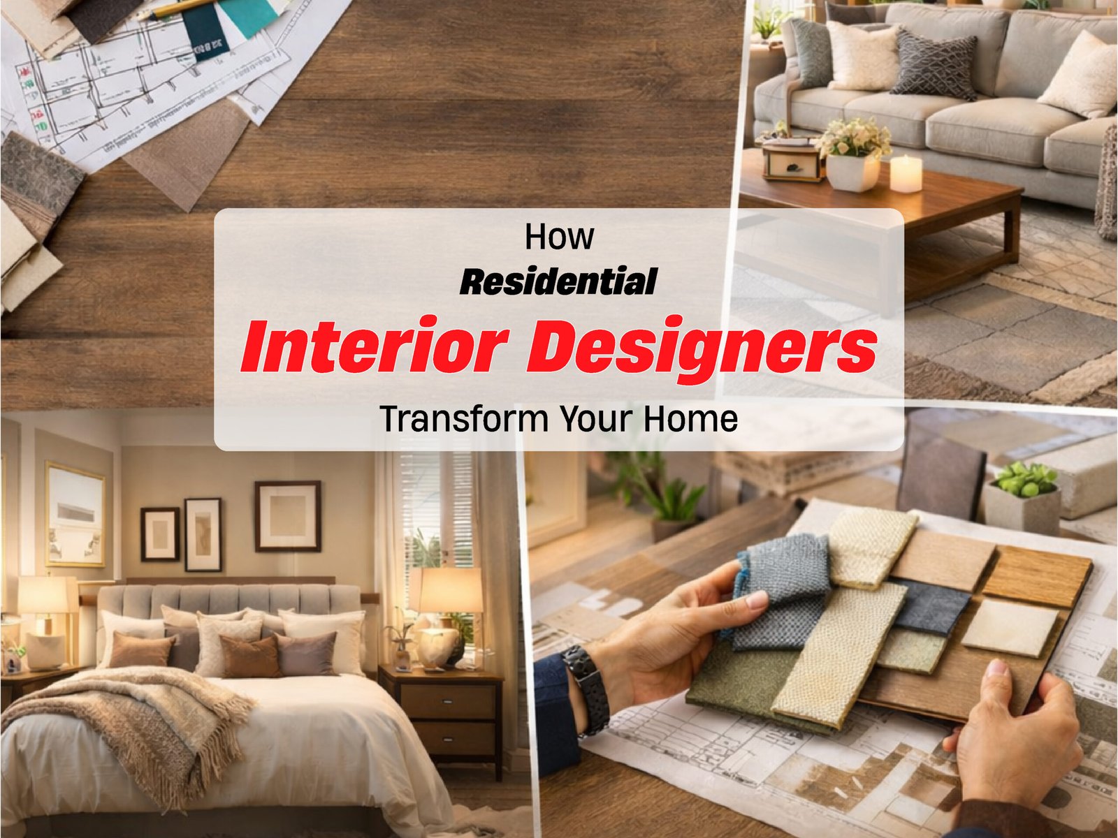 How Residential Interior Designers Transform Your Home